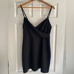 Forever 21 Black Spaghetti Strap Dress Size L